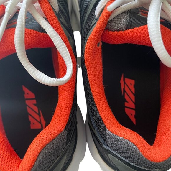 Avia Men’s Running Shoes Black Orange 10.5M Comfort Training Sneakers New - Picture 7 of 9